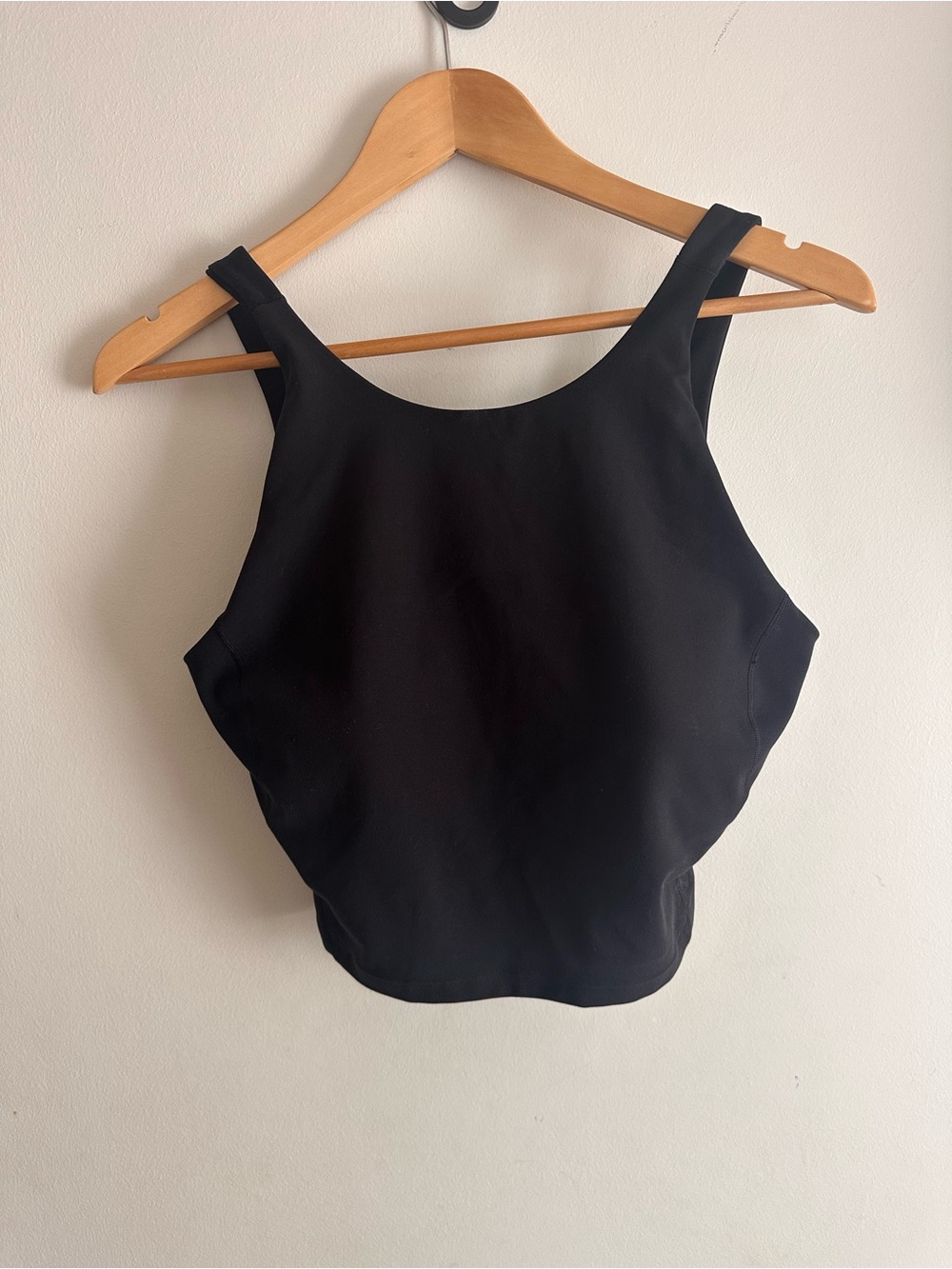 Lululemon Align High-Neck Tank Top Black Nulu Size 12 LW1DCDS